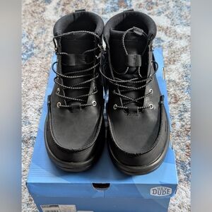 Hey Dude Black  Bradley Classic Tumbled Men's Boots